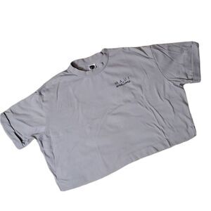 MAUI AND SONS Cropped Tee with Cuffed Slee…